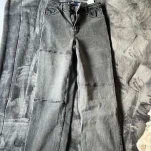 Ultra-High Rise Dad Jean from Hollister